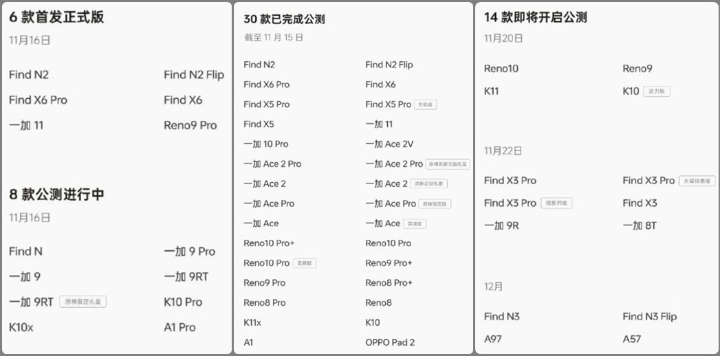 彷如渲染图，魅族21正面照公布 | 惊！红魔9 Pro是6500mAh电池 | ColorOS 14发布：连一加8T都有份