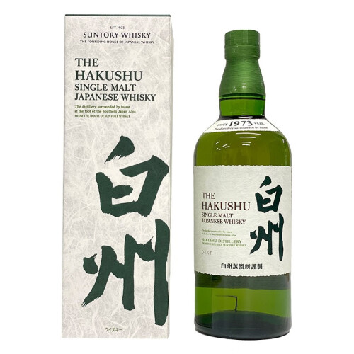 白州（Hakushu）1973日本单一麦芽威士忌700ml 三得利原装进口洋酒有盒