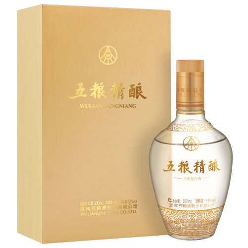 五粮液（WULIANGYE）白酒WULIANGYE 五粮液金装版52%vol 浓香型白酒