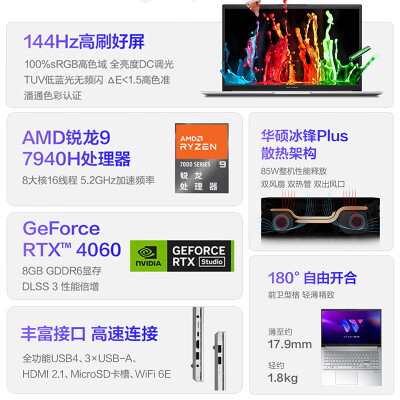 感受华硕无畏pro152023和拯救者y7000p哪个好？有什么区别如何选择？ 观点 第3张