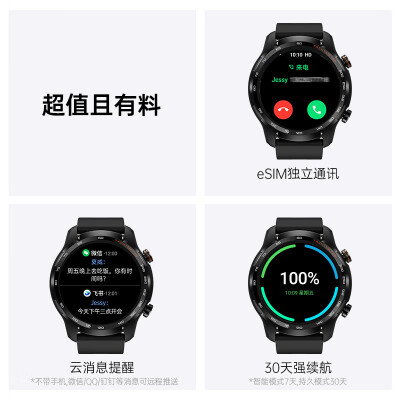 了解ticwatch gtw esim和gtr2 esim的区别有什么？入手哪个好更值得？ 观点 第3张