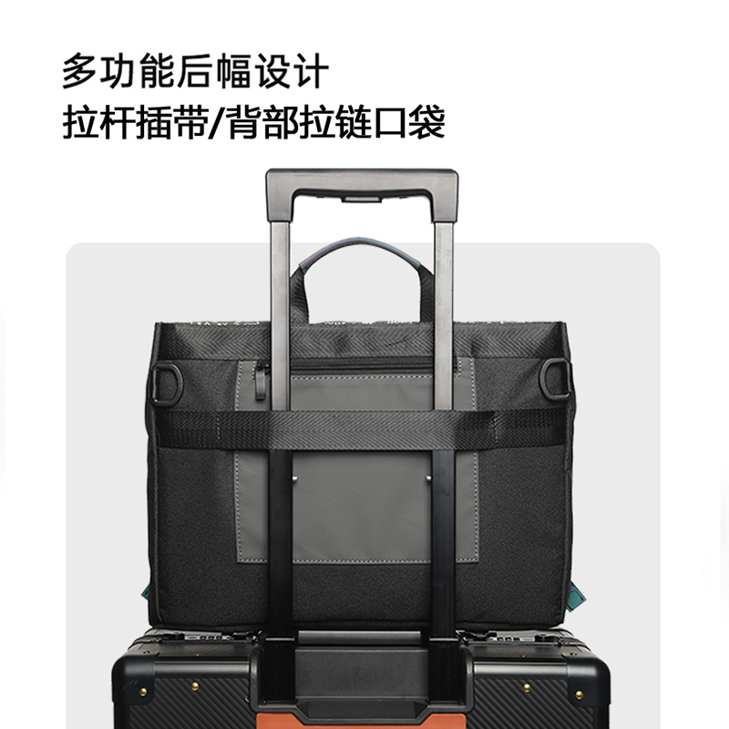 电脑包16寸手提适用华为苹果联想小新pro14拯救者游戏本15.6单肩13戴尔华硕14男13.3斜挎笔记本防震保护套