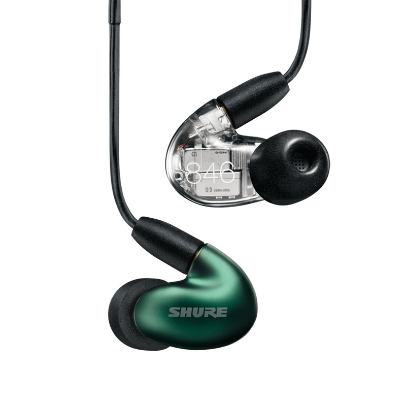 Shure/舒尔 SE846GEN2二代清澈版四单元HiFi动铁入耳机圆声带行货