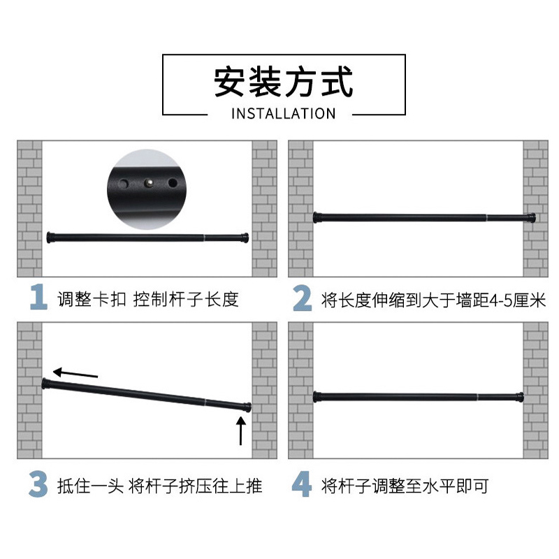 门帘隔断帘卧室遮挡隐私家用分间房间客厅免打孔屏风挡空调风布帘