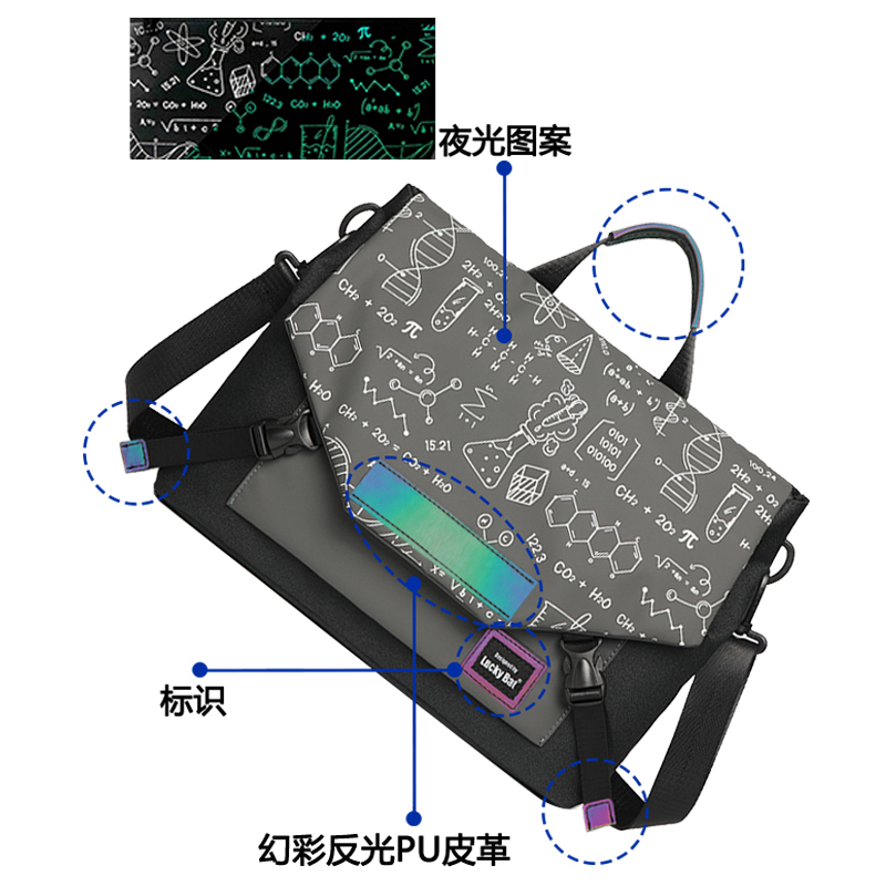 电脑包16寸手提适用华为苹果联想小新pro14拯救者游戏本15.6单肩13戴尔华硕14男13.3斜挎笔记本防震保护套