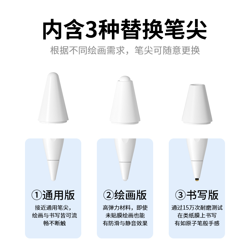 适用于步步高家教机s6/s5 pro电容笔s5/s5c触控笔学习机平板电脑触屏笔S3/Prow通用细头写字绘画笔屏幕签名笔