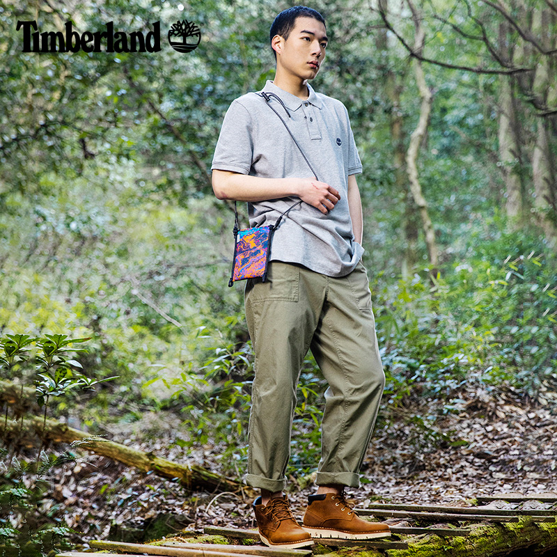 Timberland添柏岚官方男鞋休闲鞋靴子轻便皮革通勤偏大|A44QS