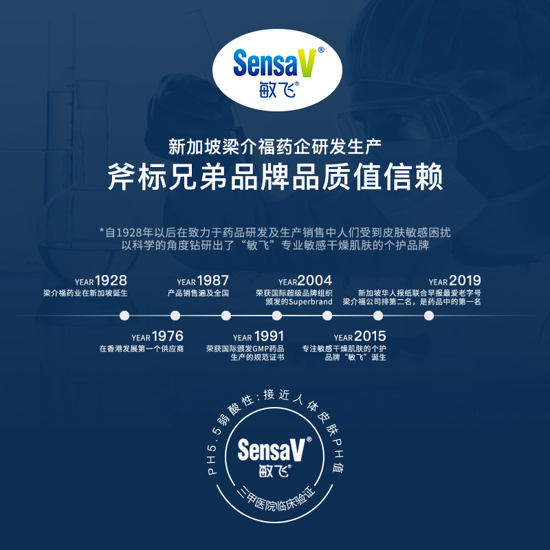 【店庆大促】SensaV敏飞身体乳保湿P5润肤乳霜修护旗舰店官方正品