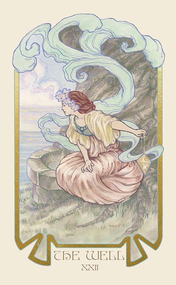 进口正版烫金虚幻塔罗牌Ethereal Visions Illuminated Tarot愿景