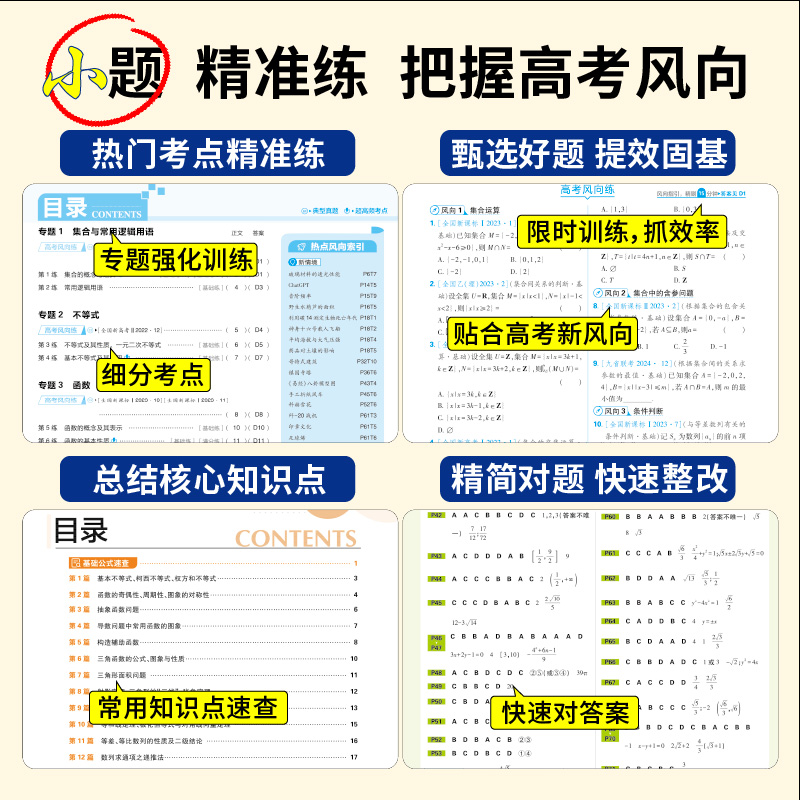 理想树2025新版高考必刷小题数学语文英语政治历史地理物理化学生物高二高考小题基础题选择填空题高考一轮二轮总复习高考必刷题