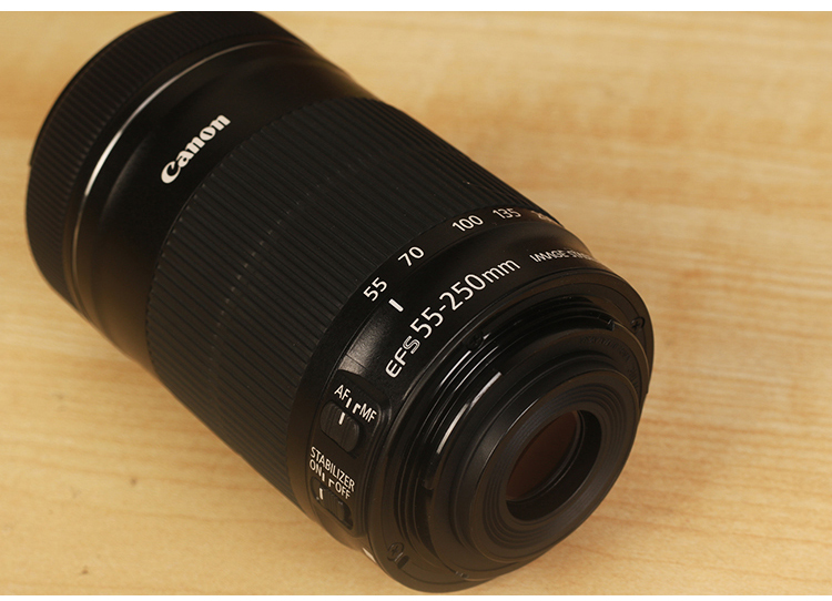 全新 Canon/佳能 EF-S 55-250 IS STM 三代 单反长焦防抖镜头远摄