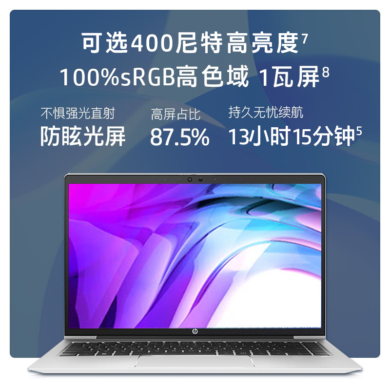 HP/惠普 战66五代 轻薄便捷笔记本电脑学生女生 酷睿i7处理器 MX570独显商务办公手提电脑 官网旗舰店