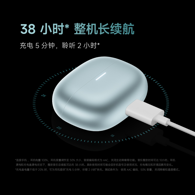 【新品上市】RedmiBuds5Pro电竞版无线蓝牙降噪耳机