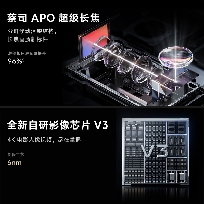 咨询更优惠【24期免息+晒单返50元 自营】vivo X100 Pro 新品5G手机天玑9300拍照游戏官方旗舰店正品x100pro