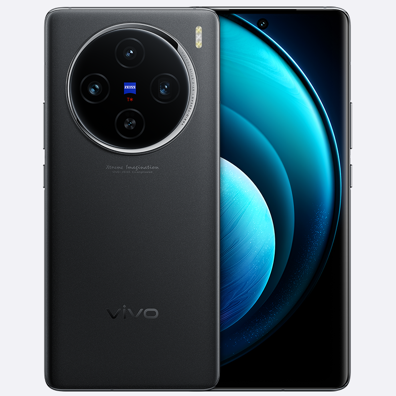 【24期免息 会员赠耳机】vivo X100新品蓝晶×天玑9300旗舰芯片闪充拍照手机官网店官方vivox100正品x90